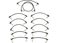 Fender Blockchain Patch Cable Kit Black Medium Fender Blockchain Patch Cable Kit Black Medium